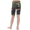 Texture-military-camouflage-repeats-seamless-army-green-hunting Kids  Mid Length Swim Shorts View2