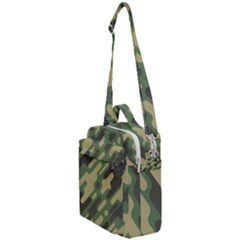 Camouflage-pattern-background Crossbody Day Bag by Salman4z