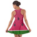 Watermelon Fruit Summer Red Fresh Food Healthy Cotton Racerback Dress View2