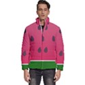 Watermelon Fruit Summer Red Fresh Food Healthy Men s Puffer Bubble Jacket Coat View1