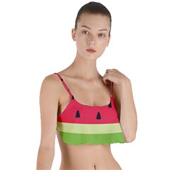 Watermelon Fruit Food Healthy Vitamins Nutrition Layered Top Bikini Top  by pakminggu