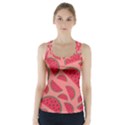 Watermelon Red Food Fruit Healthy Summer Fresh Racer Back Sports Top View1