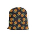 Pineapple Background Pineapple Pattern Drawstring Pouch (Large) View1