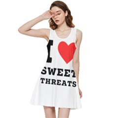 I Love Sweet Threats  Inside Out Racerback Dress by ilovewhateva