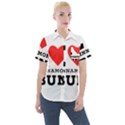 I love cinnamon bun Women s Short Sleeve Pocket Shirt View1