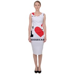 I Love Cheesecake Sleeveless Pencil Dress by ilovewhateva