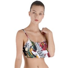 Electric Guitar Layered Top Bikini Top  by pakminggu