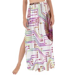 Brain Think Neurons Circuit Maxi Chiffon Tie-up Sarong by pakminggu