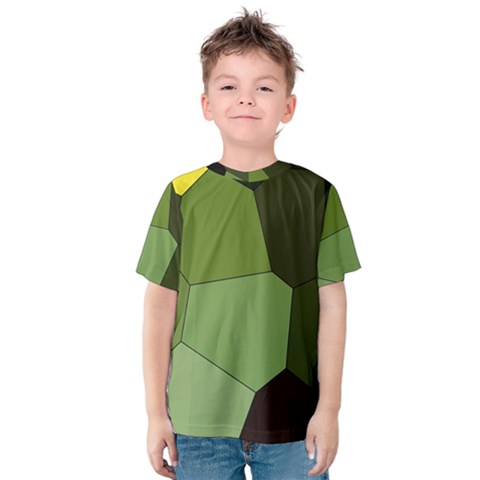 Mosaic Structure Background Tile Kids  Cotton Tee by danenraven