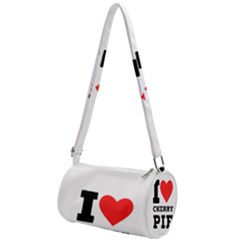 I Love Cherry Pie Mini Cylinder Bag by ilovewhateva