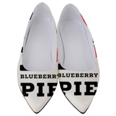 I Love Blueberry Women s Low Heels by ilovewhateva