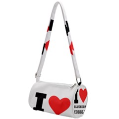 I Love Blueberry Cobbler Mini Cylinder Bag by ilovewhateva