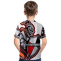 Knight Shield Sword Shield Fictional Character Kids  Cotton Tee View2