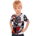 Knight Shield Sword Shield Fictional Character Kids  Sports Tee View1