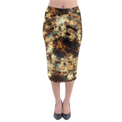 Science Fiction Background Fantasy Midi Pencil Skirt by danenraven