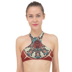 Grateful Dead Pacific Northwest High Neck Bikini Top by Mog4mog4