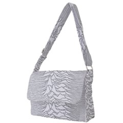 Joy Division Unknown Pleasures Post Punk Full Print Messenger Bag (l) by Mog4mog4