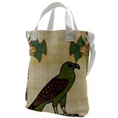 Egyptian Paper Papyrus Bird Canvas Messenger Bag by Mog4mog4