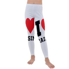 I Love Raisin  Kids  Lightweight Velour Leggings by ilovewhateva