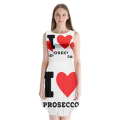 I Love Prosecco Sleeveless Chiffon Dress   by ilovewhateva