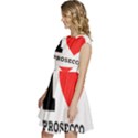 I love prosecco Cap Sleeve High Waist Dress View2