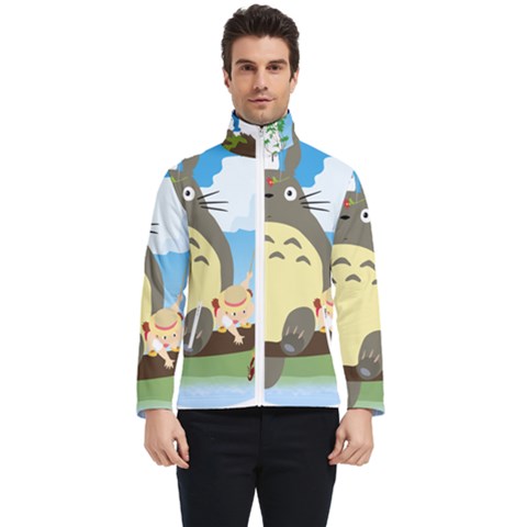 My Neighbor Totoro Totoro Men s Bomber Jacket by Mog4mog4