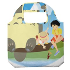 My Neighbor Totoro Totoro Premium Foldable Grocery Recycle Bag by Mog4mog4