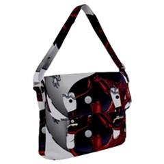 Yin And Yang Chinese Dragon Buckle Messenger Bag by Mog4mog4