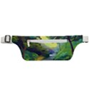 Landscape Illustration Nature Forest River Water Active Waist Bag View1