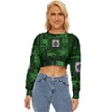 Technology Computer Chip Electronics Industry Circuit Board Lightweight Long Sleeve Sweatshirt View1