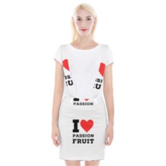 I Love Passion Fruit Braces Suspender Skirt by ilovewhateva