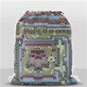 Arcade Game Retro Pattern Drawstring Bag (Small) View2