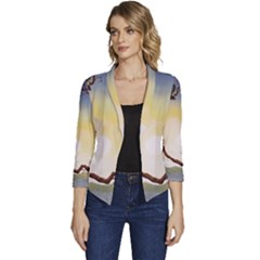 1 (202) Women s Casual 3/4 Sleeve Spring Jacket