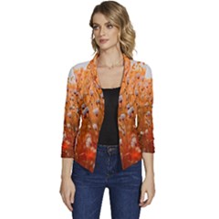 Late Afternoon Women s Casual 3/4 Sleeve Spring Jacket by artworkshop