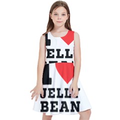 I Love Jelly Bean Kids  Skater Dress by ilovewhateva