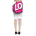 Lol-acronym-laugh-out-loud-laughing Midi Wrap Pencil Skirt View2