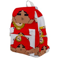 Comic-characters-grandfather Top Flap Backpack by 99art