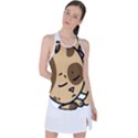 Cat-cartoon-pet-kitten-character Racer Back Mesh Tank Top View1