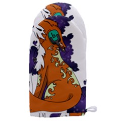 Fuchs-comic-music-wild-animal-cute Microwave Oven Glove by 99art