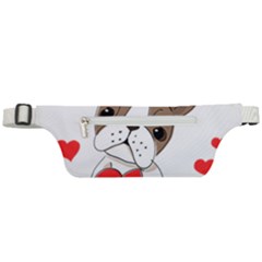 Animation-dog-cute-animate-comic Active Waist Bag by 99art