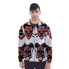 Tribal-masks-african-culture-set Men s Windbreaker by 99art