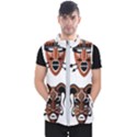 Tribal-masks-african-culture-set Men s Puffer Vest View1