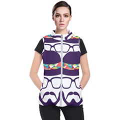 Party Hat Cartoon Women s Puffer Vest by 99art