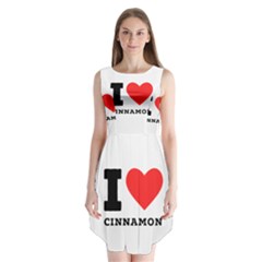 I Love Cinnamon  Sleeveless Chiffon Dress   by ilovewhateva