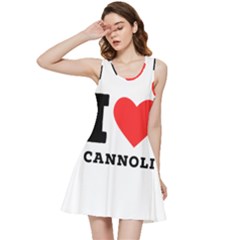 I Love Cannoli  Inside Out Racerback Dress by ilovewhateva