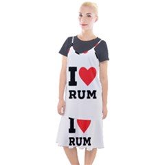 I Love Rum Camis Fishtail Dress by ilovewhateva