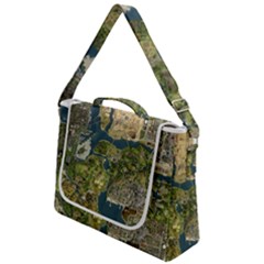 Map Illustration Gta Box Up Messenger Bag by B30l