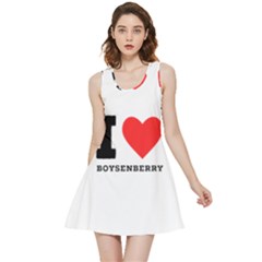 I Love Boysenberry  Inside Out Reversible Sleeveless Dress by ilovewhateva