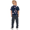 Flowers Texture Textured Pattern Kids  Sports Tee View2