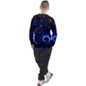 Abstract Design Art Pattern Wallpaper Shape Decoration Men s Long Sleeve Raglan Tee View2